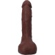 Фалоімітатор, що кінчає Doc Johnson The Realistic Cock ULTRASKYN - Squirting 9,5 Inch Chocolate