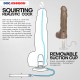 Кончающий фаллоимитатор Doc Johnson The Realistic Cock ULTRASKYN - Squirting 9,5 Inch Caramel