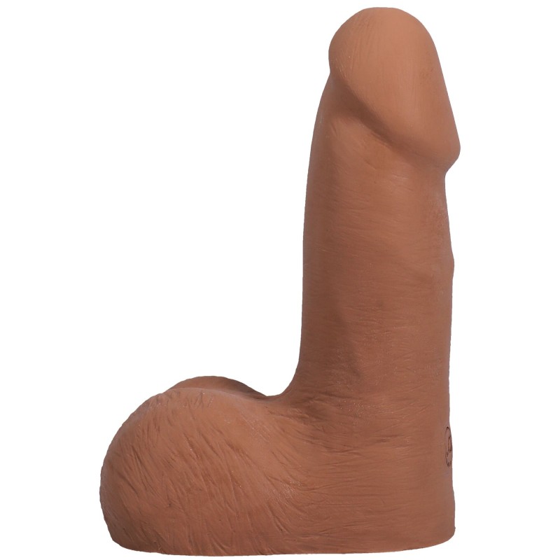 Фалоімітатор Doc Johnson The Realistic Cock ULTRASKYN - 5 Inch with Balls Caramel