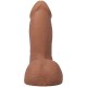 Фалоімітатор Doc Johnson The Realistic Cock ULTRASKYN - 5 Inch with Balls Caramel