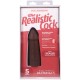 Фаллоимитатор Doc Johnson The Realistic Cock ULTRASKYN - 5 Inch Chocolate