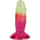 Дилдо Doc Johnson Crystal Jellies - 4.5 Inch Classic Dong - Rainbow
