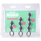 Набір анальних іграшок Doc Johnson Mood Naughty Contour Beads Trainer Set