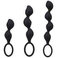Набір анальних іграшок Doc Johnson Mood Naughty Contour Beads Trainer Set