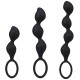 Набір анальних іграшок Doc Johnson Mood Naughty Contour Beads Trainer Set