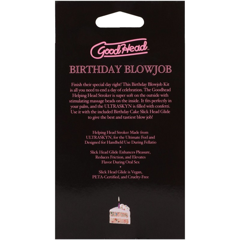 Набор для минета Doc Johnson GoodHead Birthday Blowjob Kit