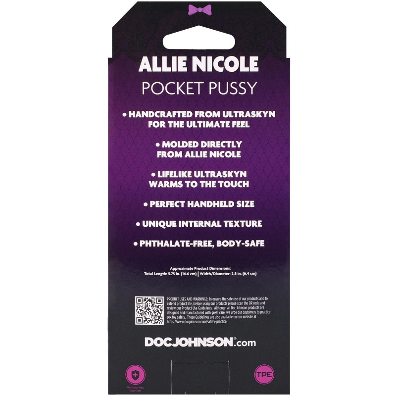 Мастурбатор Doc Johnson Allie Nicole (м'яте паковання!!!)