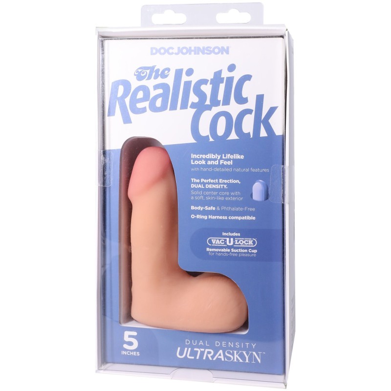 Фалоімітатор Doc Johnson The Realistic Cock ULTRASKYN - 5