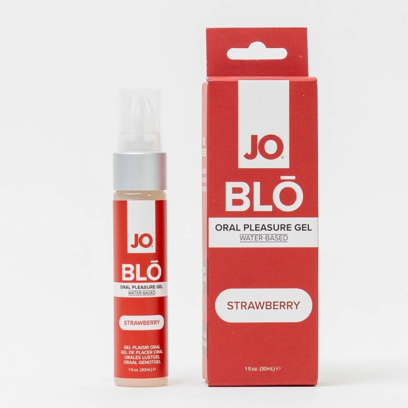 Гель для оральных ласк JO - BLO - Strawberry 30 мл