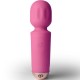 Вибромассажер Rocks Off Mini Wand Peony Pink, 16 режимов
