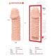 Насадка на член Kokos Extreme Sleeve ES.07 размер S, утолщающая, стимуляция точки G