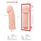 Насадка на член Kokos Extreme Sleeve ES.10 размер S, утолщающая, стимулирующий рельеф