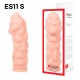 Насадка на член Kokos Extreme Sleeve ES.11 размер S, утолщающая, стимулирующий рельеф