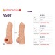 Насадка на член Kokos Nude Sleeve NS 001 S