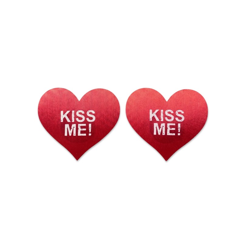 Пестис-сердечка Art of Sex - Kiss me, червоний