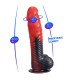 Фаллоимитатор SilexD Fantasy Liquid Silicone Devil 8in Red