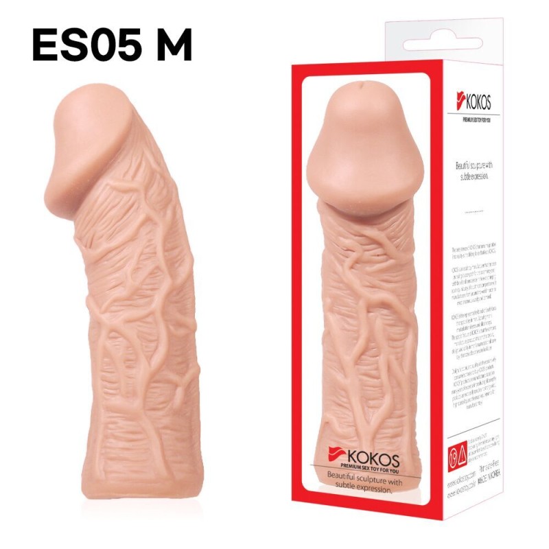 Насадка на член Kokos Extreme Sleeve ES.05 розмір M (м'яте паковання!!!)