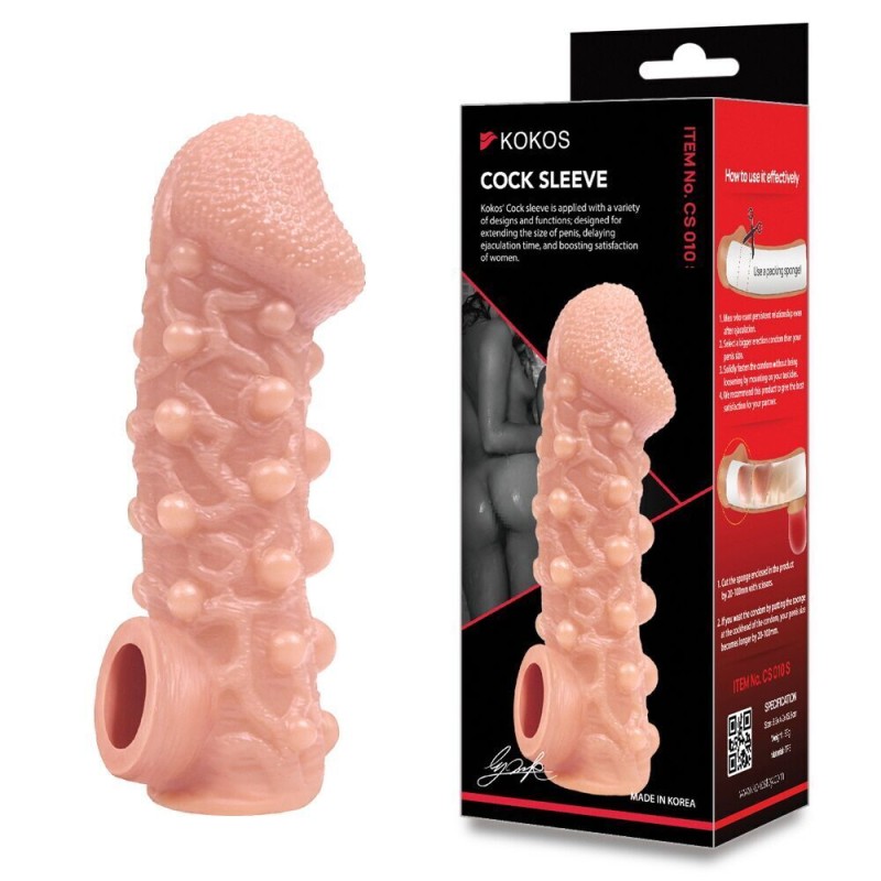 Насадка на член Kokos Cock Sleeve CS 010 S (м'яте паковання!!!)