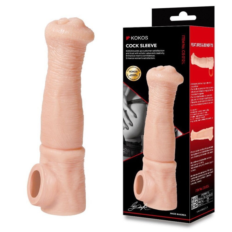 Насадка на член Kokos Cock Sleeve CS 012 L (мятая упаковка!!!)