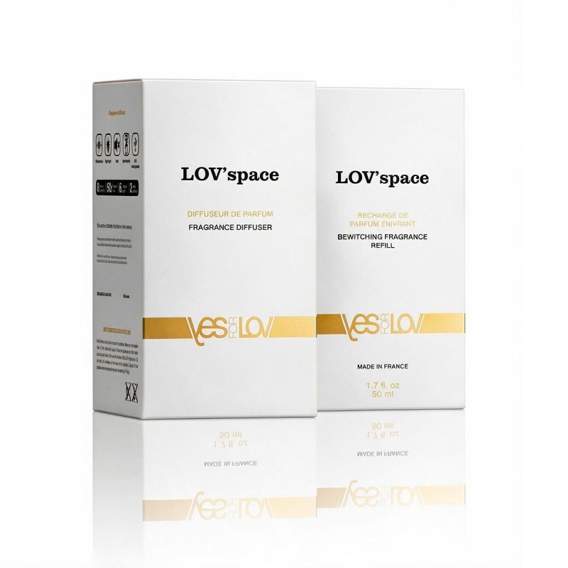 Ароматический диффузор YESforLOV LOV'space + рефіл Bewitching Fragrance Refill