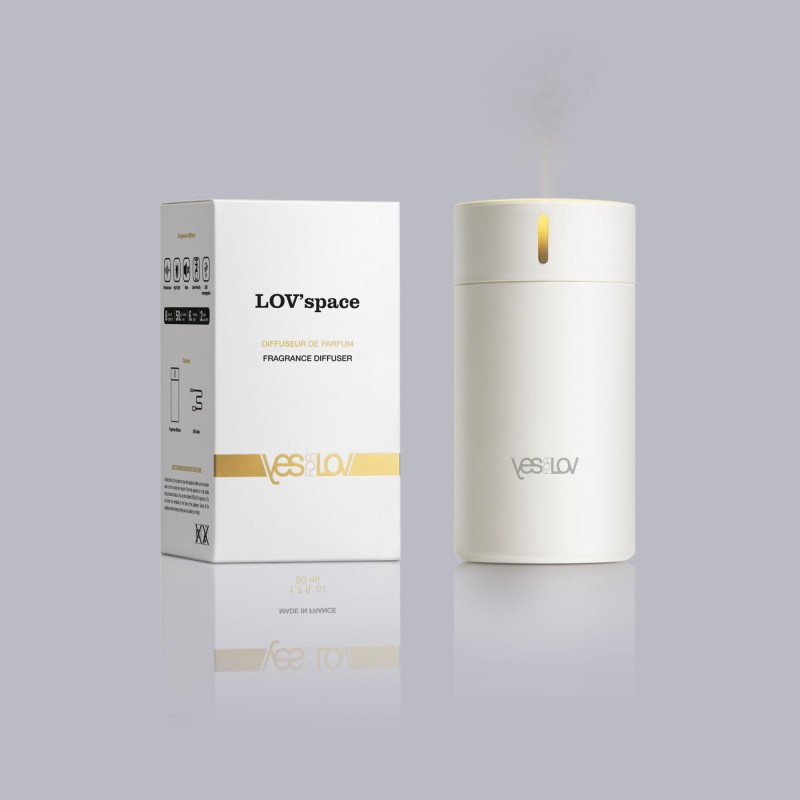 Ароматический диффузор YESforLOV LOV'space + рефіл Bewitching Fragrance Refill