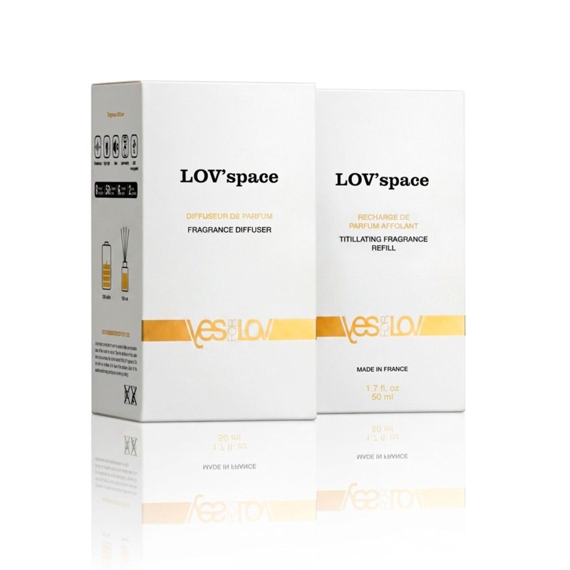 Ароматический диффузор YESforLOV LOV'space + рефіл Titillating Fragrance Refill