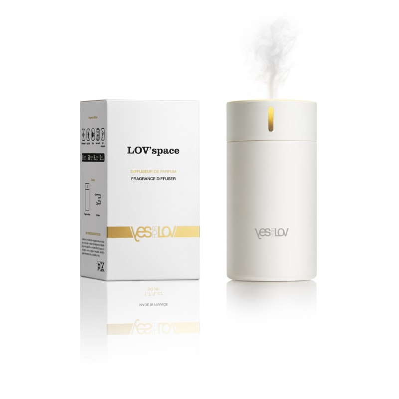 Ароматический диффузор YESforLOV LOV'space + рефіл Titillating Fragrance Refill