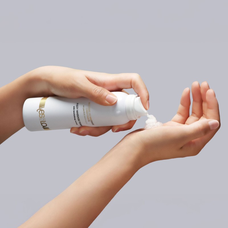 Массажная пена YESforLOV FIZZY MASSAGE FOAM with bewitching scent 150 мл