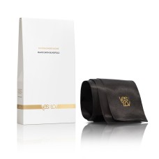 Сатиновая повязка на глаза YESforLOV BLACK SATIN BLINDFOLD
