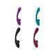 Вибратор S Pleasures Dual Suction - Turquoise