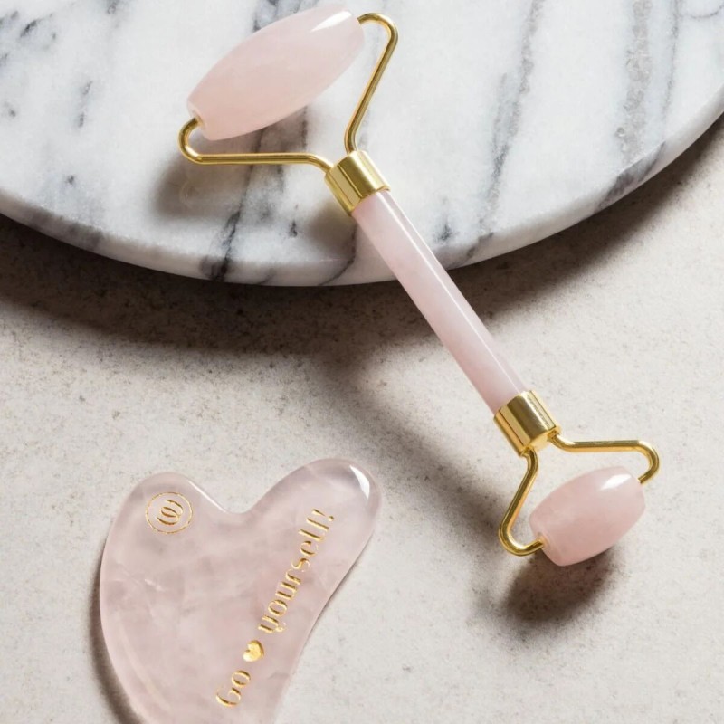 Набор массажеров гуаша Womanizer Gua Sha Set, роллер и скребок