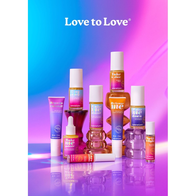 Розпродаж!!! Стимулювальний гель для вуздечки пеніса Love To Love Make Me Shiver 30мл (термін 04.2027)