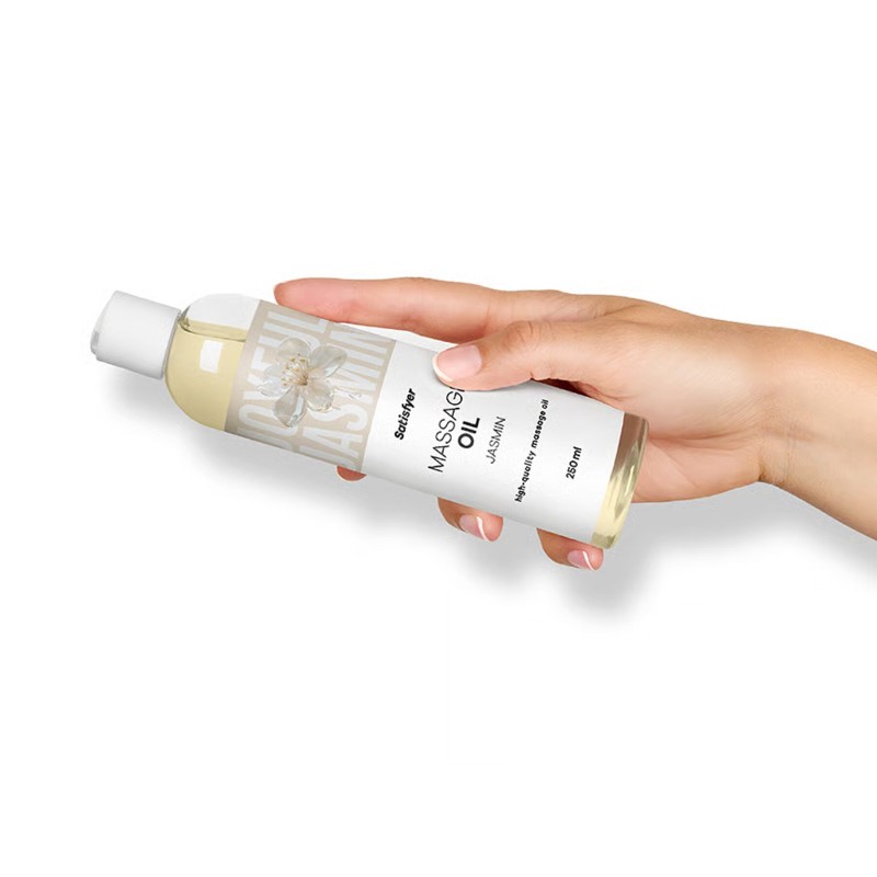 Распродажа!!! Массажное масло Satisfyer Massage Oil Jasmin 250 мл (срок 30.04.2027)