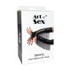 Вінілові мітенки Art of Sex - Lerona, розмір L, колір білий