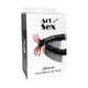 Вінілові мітенки Art of Sex - Lerona, розмір L, колір червоний