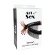 Вінілові мітенки Art of Sex - Lerona, розмір M, колір білий