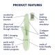 Вибратор-кролик Satisfyer Pearl Bunny 2 Light Green