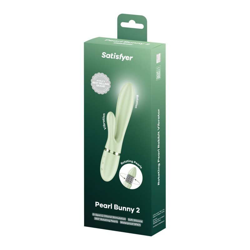 Вибратор-кролик Satisfyer Pearl Bunny 2 Light Green