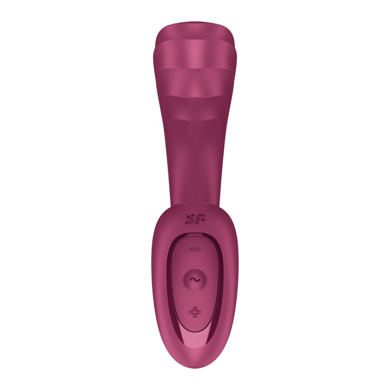 Вагинально-клиторальный вибратор Satisfyer G for Goddess 3 Wine Red, 2 мотора