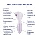 Вибромассажер Satisfyer Wand-erful с вакуумной клиторальной стимуляцией