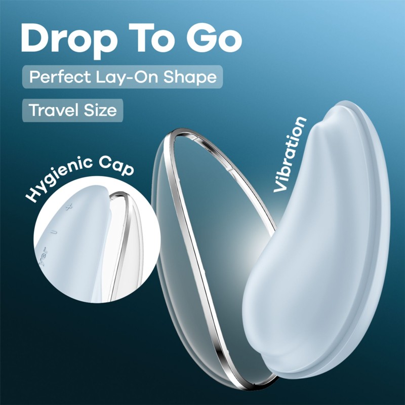 Вибратор Satisfyer Drop To Go Blue