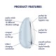 Вибратор Satisfyer Drop To Go Blue