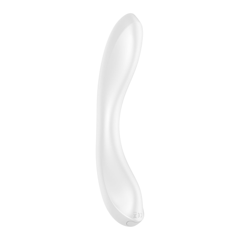 Вибратор Satisfyer G-Spot Wave 2 White, имитирует прикосновение пальца