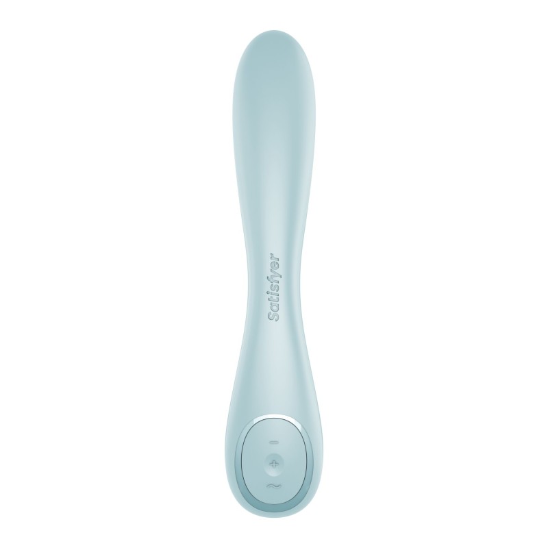 Вибратор Satisfyer G-Spot Wave 2 Ice Blue, имитирует прикосновение пальца