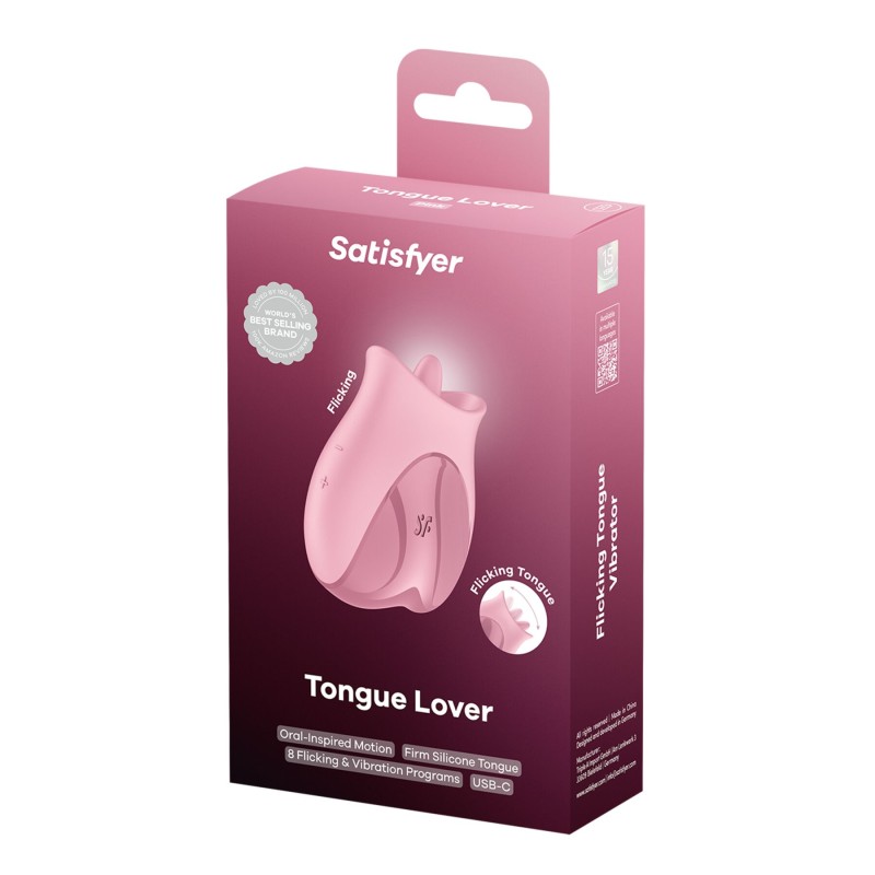 Вибростимулятор для клитора Satisfyer Tongue Lover с язычком