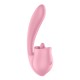 Вагинально-клиторальный вибратор Satisfyer Tongue Genius с язычком