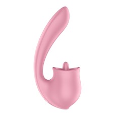 Вагинально-клиторальный вибратор Satisfyer Tongue Genius с язычком
