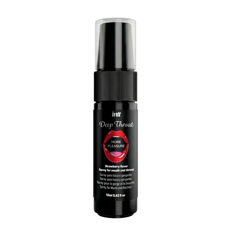 Спрей для глубокого минета Intt Deep Throat Oral Spray Strawberry (12 мл)