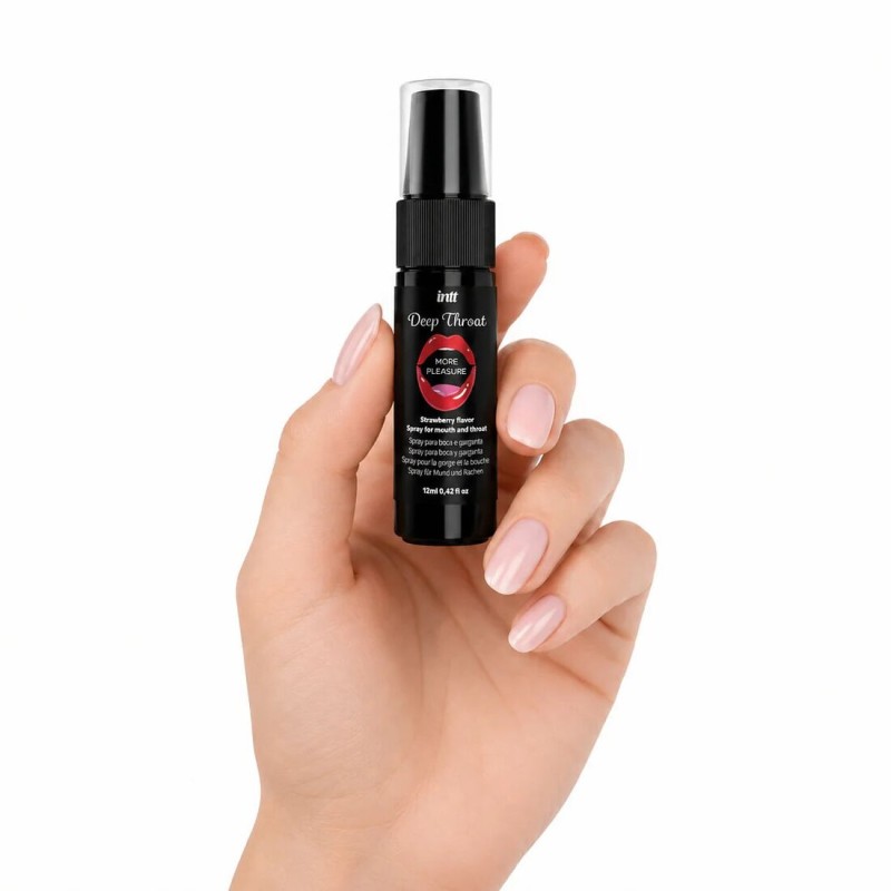 Спрей для глубокого минета Intt Deep Throat Oral Spray Strawberry (12 мл)