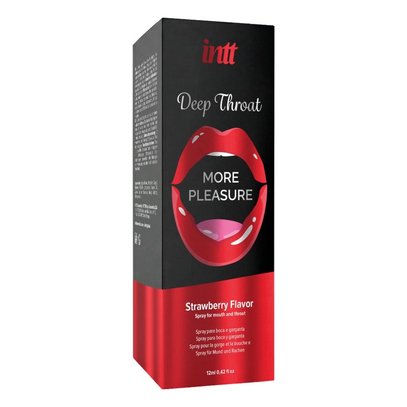 Спрей для глубокого минета Intt Deep Throat Oral Spray Strawberry (12 мл)